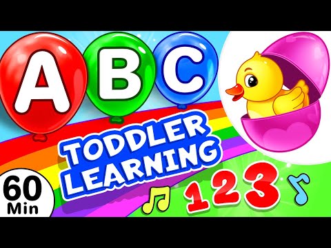 Learning Videos For Toddlers | Learn ABC's, Colors, Numbers, Shapes, Months Of The Year &amp; More