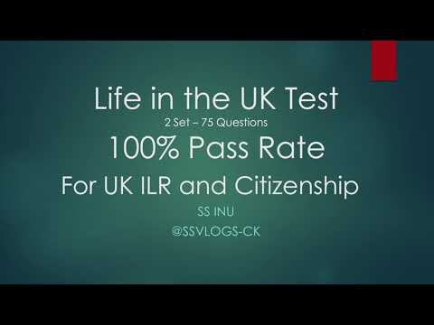 Life in the UK Test 2024 for UK ILR and Citizenship Question and Answer - 2/6 (Fast Track Learning)