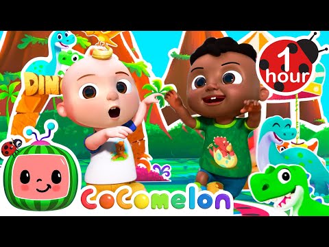 Cody &amp; JJ's Dinosaur Dance | Cody and Friends! Sing with CoComelon