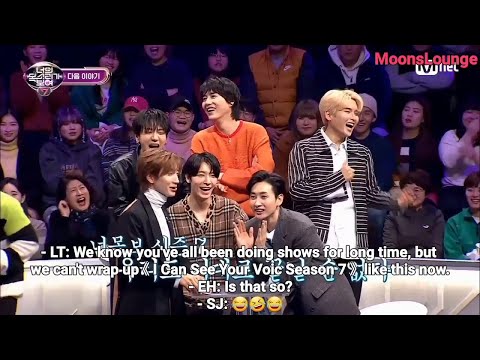 [ENG-SUB] SJ on ICSYV7 CUT: Messy preview+intro,Tom&amp;amp;Jerrys psywar,Kyuhyun's 'At Gwanghwamun' lipsync