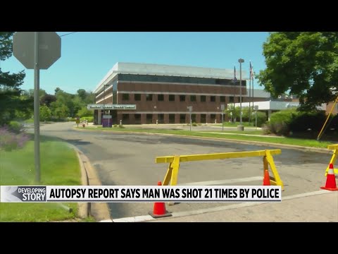 Autopsy report: Suicidal man shot 21 times by Grand Haven police