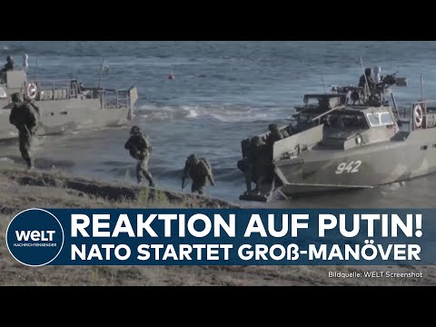 UKRAINE-KRIEG: Reaktion auf Russland! Gr&ouml;&szlig;tes Man&ouml;ver der Nato! Start von &quot;Steadfast Defender 2024&quot;