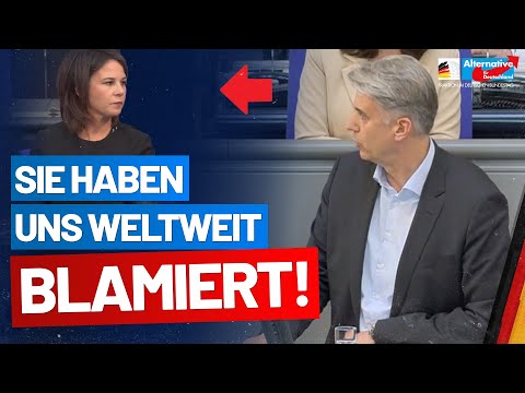 Knallhart-Abrechnung mit Baerbock und Roth! Dr. Marc Jongen - AfD-Fraktion im Bundestag