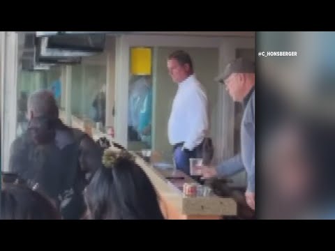 Carolina Panthers owner David Tepper throws drink at Jaguars fan during blowout loss