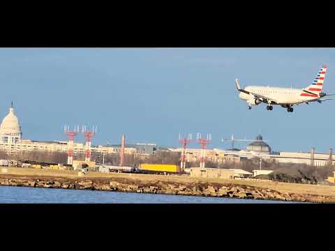 45 Minutes of Amazing Washington DC Airport Plane Spotting [DCA/KDCA]