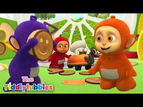 Tiddlytubbies NEW Season 4 ★ Playing with Tubby Toast! ★ Tiddlytubbies 3D Full Episodes