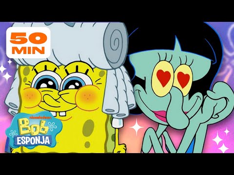 Bob Esponja | &iexcl;Las Mejores Transformaciones de Bob Esponja en Fondo de Bikini! 💄 | Bob Esponja