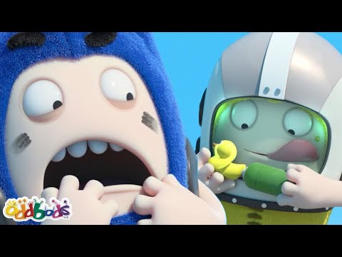 Pogo Flies a Jetpack Without Any Training! | Oddbods Cartoons | Funny Cartoons For Kids