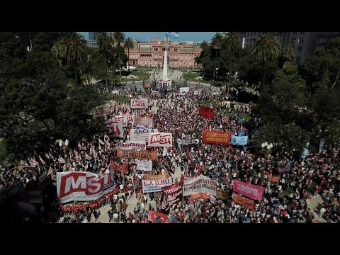 Argentine: la gauche organise la premi&egrave;re manifestation contre Milei | AFP