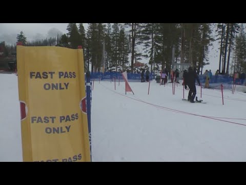 Northern California Weather | Low snow turnout at Lake Tahoe ski resorts limits access to trails