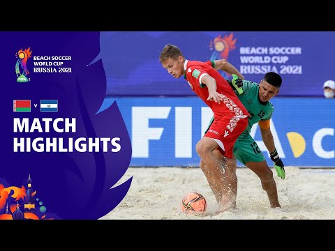 Belarus v El Salvador | FIFA Beach Soccer World Cup 2021 | Match Highlights