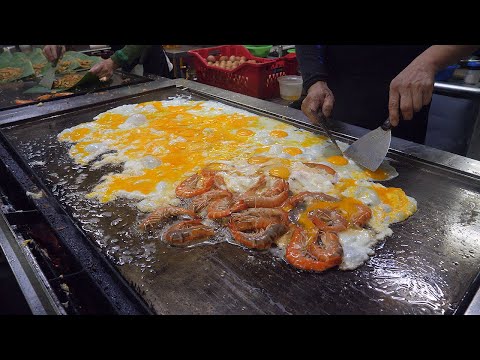 60 eggs! Giant Fried Rice Master - Malaysian Street Food