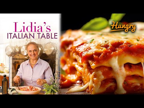 Lasagna &amp; Caesar Salad - Lidia's Italian Table (S1E12)