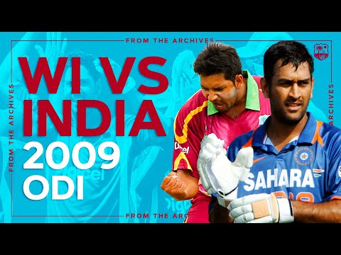 MS Dhoni Hits 95 and Rampaul Stars With 4-37 In 8-Wicket Win! | West Indies v India 2nd ODI 2009