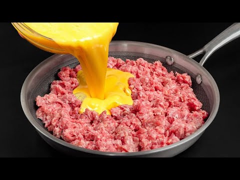Incredible ground beef and eggs recipe! It's so delicious that I cook it every day