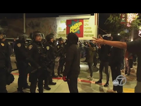 Protesters arrested as UC Berkeley crews close People's Park, set up shipping container perimeter