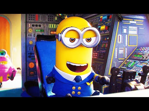 MINIONS: THE RISE OF GRU Clip - &quot;Minions Flying A Plane&quot; (2022)