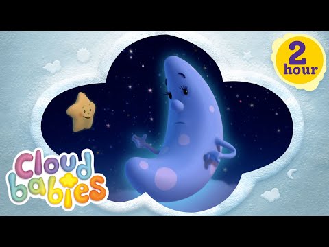 ❄️?  Winter Moon and Star Bedtime Stories For Kids | 2 hours of Cloudbabies | Christmas 2021