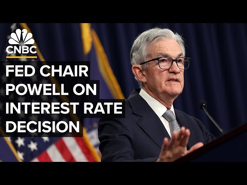 Federal Reserve Chair Jerome Powell speaks after Fed holds interest rates steady &mdash; 12/13/23