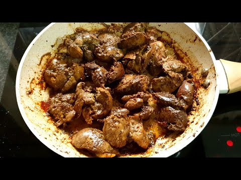 HOW TO COOK CHICKEN LIVERS || CHICKEN LIVERS || PAPRIKA CHICKEN LIVERS RECIPE