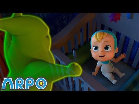 GHOST Wakes Baby Daniel!! | Baby Daniel and ARPO The Robot | Funny Cartoons for Kids