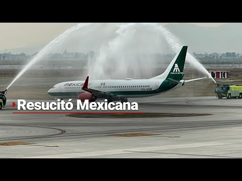 &iexcl;RESUCIT&Oacute; MEXICANA! | Este fue el primer vuelo de la ahora aerol&iacute;nea gubernamental