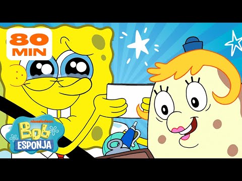 Bob Esponja | De regreso a la escuela con Bob Esponja🚌 | M&aacute;s de 60 minutos | Bob Esponja en Espa&ntilde;ol