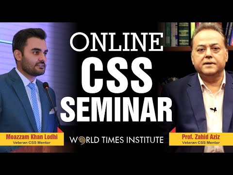 Online Seminar for CSS'22 | World Times Institute