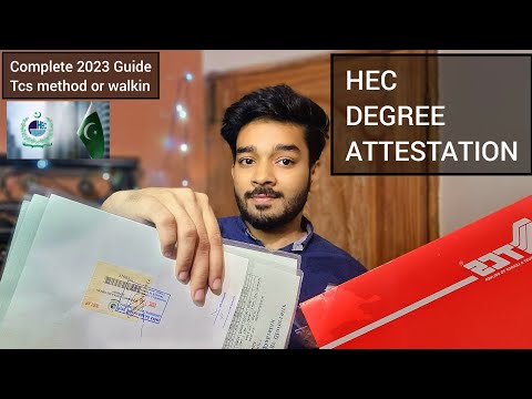 HEC Degree Attestation Complete Process through Courier 2023✅✅| How to Get Degree Attested from HEC