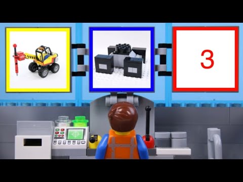 LEGO Experimental Magnet Truck! STOP MOTION LEGO Emmet's Magnetic Vehicle! | LEGO | Billy Bricks