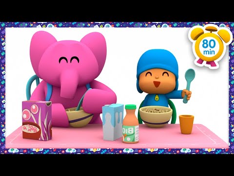 🍳 Healthy Habits: Pocoyo's Breakfast | Pocoyo in English - Official Channel | Cartoons for Kids