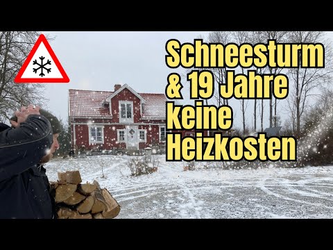 Extremwinter setzt sich fort - seit 19 Jahren keine Heizkosten mehr