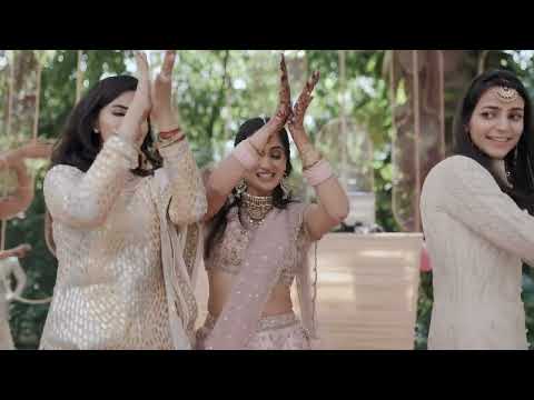 THE MOST EPIC BRIDESMAID DANCE PERFORMANCE | SAJNA JI | DIN SHAGNA DA |  UTSAVKIKAMNAPURIHUI