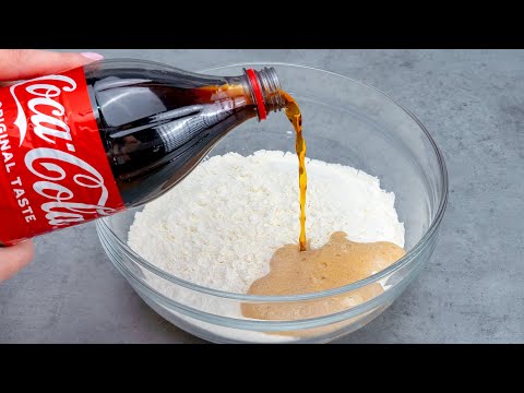 Just add Cola to the flour and the result will blow you away!