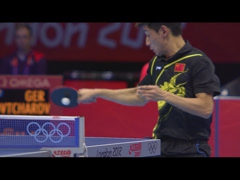 Zhang Wins Men's Table Tennis Semi-Final | London 2012 Olympics