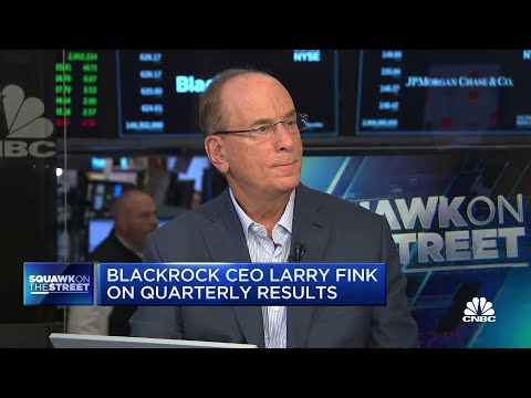 BlackRock CEO Larry Fink: Long term investors should be at least 80% in equities or hard assets