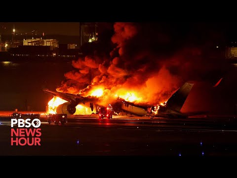 How airline passengers managed to survive fiery runway collision in Japan