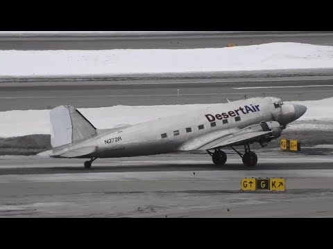 Big Jet action from Ted Stevens International Anchorage