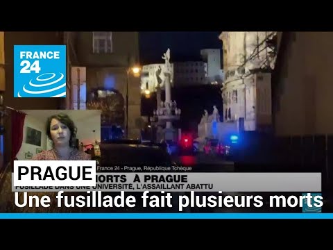 Prague : une fusillade fait au moins 10 morts dans une universit&eacute;, l'assaillant abattu