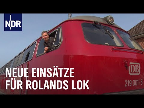 Neue Eins&auml;tze f&uuml;r Roland und seine Lok | Die Nordreportage | NDR Doku