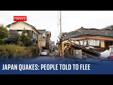 Japan earthquakes: People urged to flee to higher ground