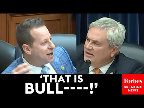 WATCH: All Hell Breaks Loose When Jared Moskowitz Questions James Comer's Finances During Hearing