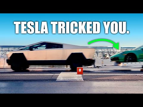 No, Tesla Cybertruck Is *Not* Faster Than Porsche (While Towing)