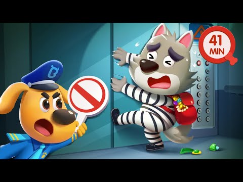 Elevator Safety Cartoon | Outdoor Safety | Detective Cartoon🔍| Kids Cartoon | Sheriff Labrador