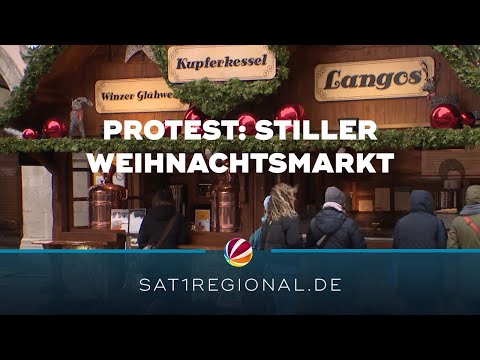 Protest gegen Gema-Geb&uuml;hren: Stille auf dem Weihnachtsmarkt in Hannover