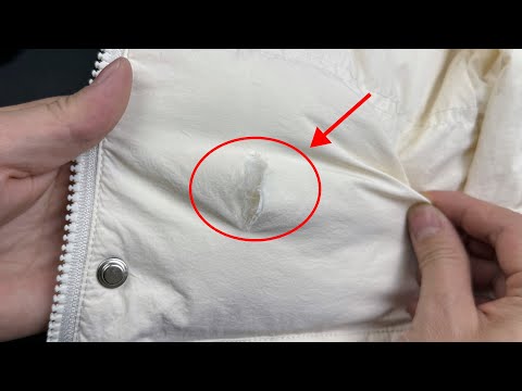 What should I do if my down jacket has holes? The master tailor taught me a trick, it&rsquo;s a perfe