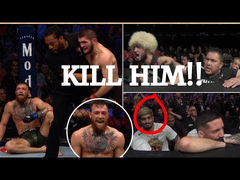 *NEW Full corner footage/audio of Khabib vs Conor fight