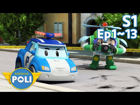 Robocar POLI Season 1 Full Ver. | Ep.1~Ep.13 | Safety Education | Cartoon for Kids |Robocar POLI TV