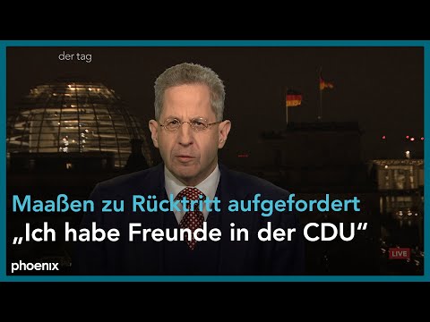 Hans-Georg Maa&szlig;en zur Aufforderung des CDU-Pr&auml;sidiums, die Partei zu verlassen