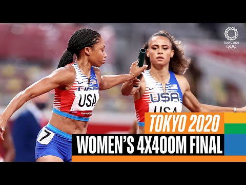 ?&amp;zwj;♀️ Women's 4x400m Final | Tokyo Replays